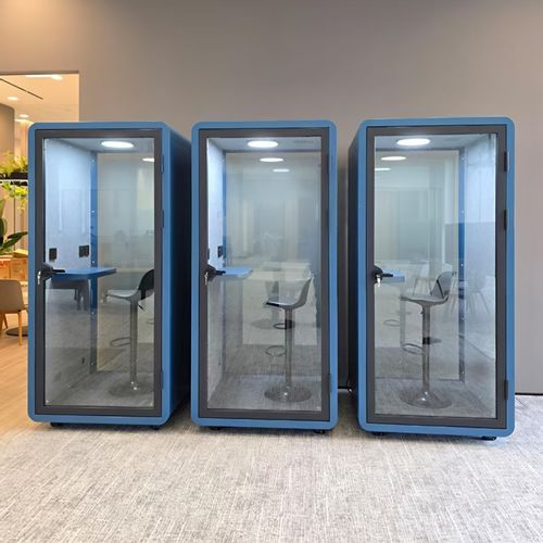 US Tech Firm Boosts Productivity & Privacy with 3 INYKO K105 Soundproof Phone Booths