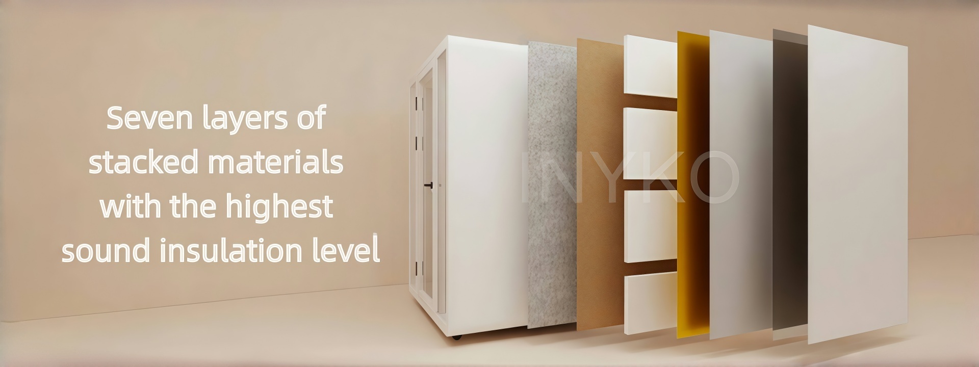 Kualitas Kantor Soundproof Pod pabrik