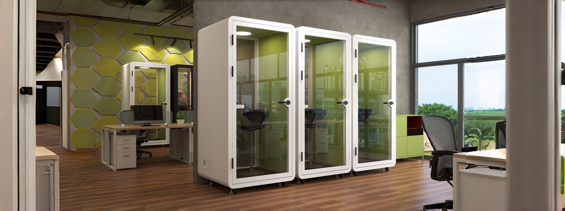 Qualité Cosse insonorisée de bureau usine