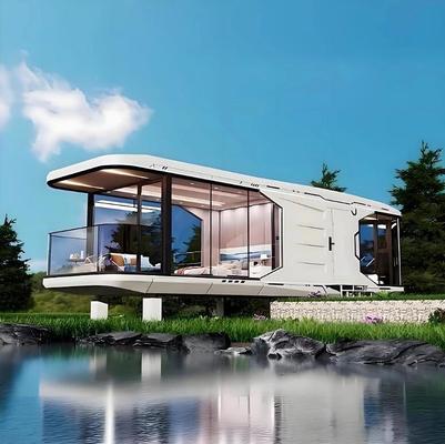 Buy 35-42dB Soundproof Decibel Apple Cabin , Multifunctional Integrated Luxury Living Cabins online manufacture