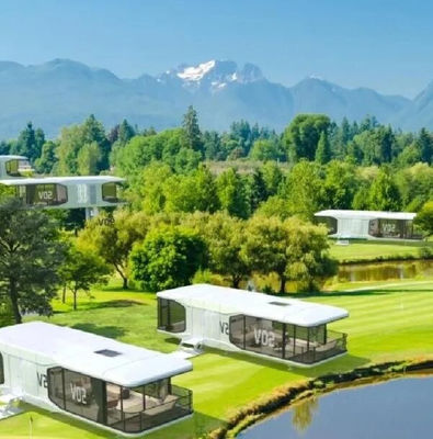 kaufen Schalldämmung Modular Kapselhaus Antiseismische Schlafkapsel Kapsel für 2-4 Personen online manufacture