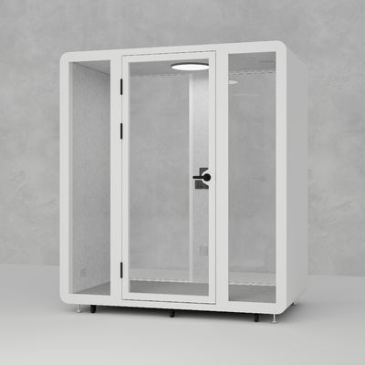 Buy Modular Private Office Pods , Office Soundproof Phone Booth Pods online manufacture