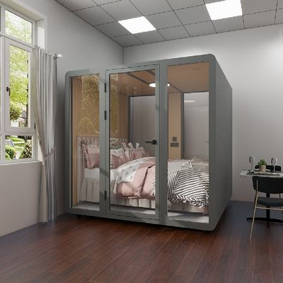 Buy 35dB Soundproof Sleeping Cabin , Modular Multi Person Office Sleep Pod online manufacture