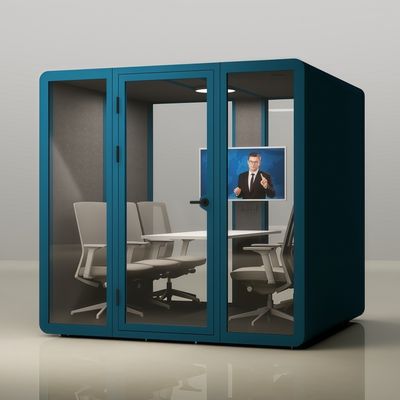 Buy STC35dB Soundproof Modular Meeting Pod with Integrated Ventilation for Office Privacy online manufacture