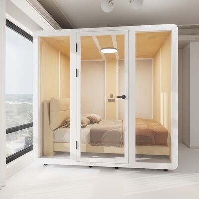 Buy Soundproof Sleeping Cabin with 35±5dB Sound Insulation 110-240V Voltage and 1 Year Warranty Office Sleep Pod online manufacture