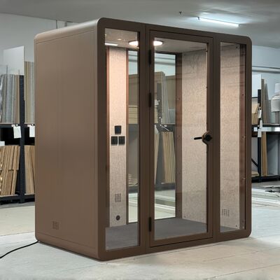 Beli Kantor Prefabricated Pod dengan Struktur Akustik 7 Lapisan dan Garansi 5 Tahun untuk Pemasangan Cepat pembuatan online