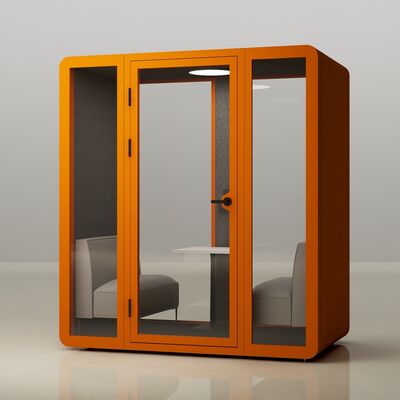 comprar Cabine telefônica à prova de som Work Pod com isolamento acústico de 35dB e garantia de 5 anos para uso em escritório portátil Fabricação em linha