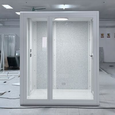 satın al STC35dB akustik performansı ve hızlı kurulum için özelleştirilebilir laminatlı cam ile ses geçirmez Pod Çevrimiçi üretim