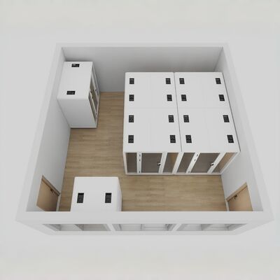 comprar Cabine de reunião à prova de som STC35dB com desempenho acústico personalizável, instalação rápida e design móvel para escritórios e escolas Fabricação em linha