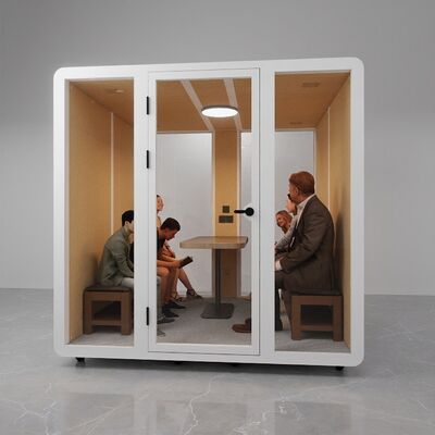 comprare 35±5dB Stand insonorizzato con garanzia di 5 anni e senza attrezzature di montaggio richiesto per 6-8 persone riunioni fabbricazione online