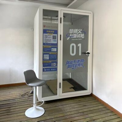 شراء تصميم قابل للتخصيص كشك مكتب عازل للصوت مع تهوية مدمجة ومستوى عالٍ من عزل الصوت تصنيع عبر الإنترنت