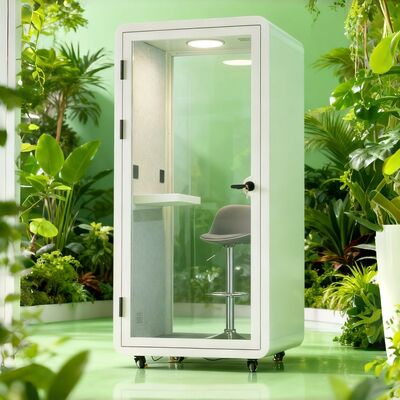 acheter STC35dB Cabine de bureau à isolation acoustique avec système d'éclairage LED et cabine modulaire accessible au fauteuil roulant fabrication en ligne