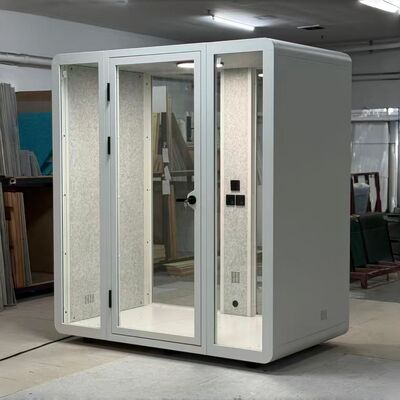 Beli Soundproof Phone Pod dengan Struktur Akustik 7 Lapisan dan Isolasi Suara 35±5dB untuk Kantor Phone Booth dengan Garansi 5 Tahun pembuatan online