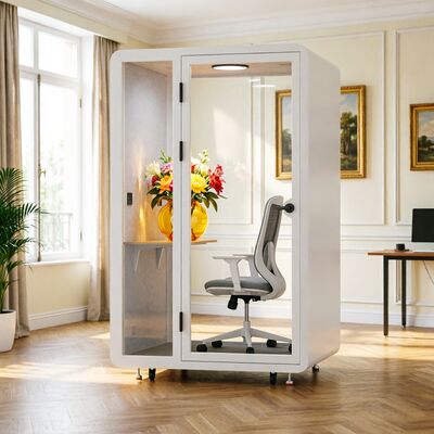 comprar STC35dB cabine insonorizada com sistema de ventilação incorporado e cabine de reuniões de gabinete personalizável Fabricação em linha