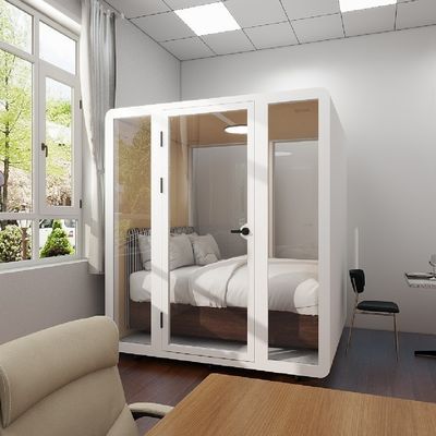 Customizable 4 Person Capacity Soundproof Office Pod with STC35dB Soundproofing and 3C Glass
