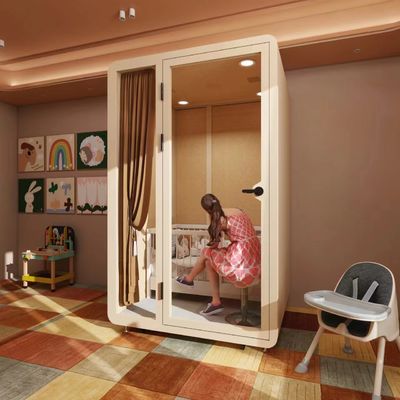 Multi-functional Sleeping Pod with STC35dB Noise Reduction and Electronic Decoration for Office Wellness