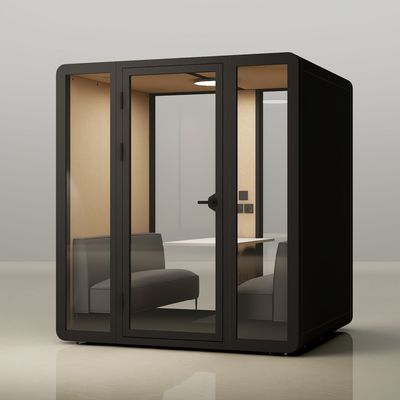 Customizable Soundproof Phone Booth with 1860*1640*2060mm Dimensions for Office Pod and Soundproof Booth