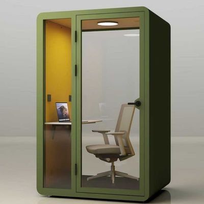 Modern Soundproof Sleep Pod with 25-50 dB Noise Reduction and 5-Year Warranty for Office and Home Use