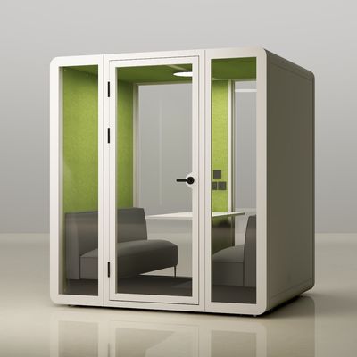 STC35dB Soundproof Booth with RT0.25S Acoustic Performance and 1860*1640*2060mm Dimensions