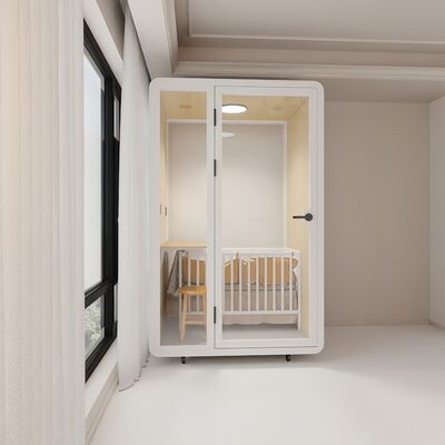 Portable and Customizable Soundproof Pod with Easy Assembly for Multi-functional Use