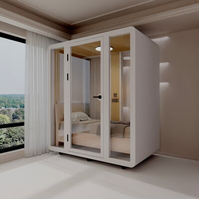 Portable Office Pod with 7-Layer Acoustic Structure 5 Year Warranty and 20-45dB Noise Reduction