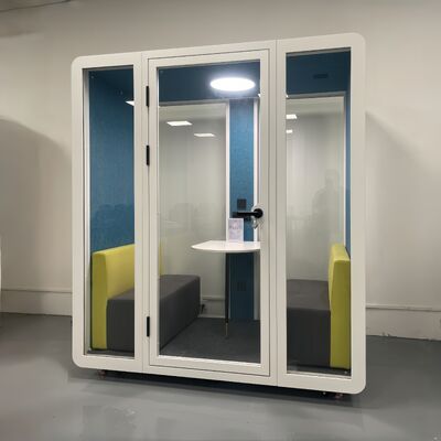 Portable Acoustic Booth with 35dB Sound Insulation and 7-layer Acoustic Structure for 5 Year Warranty