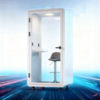 STC35dB Noise Reduction Mobile Office Pod with Customizable Size and Built-in Ventilation System