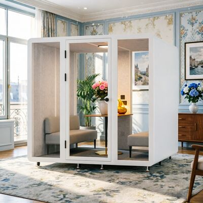 Soundproof Booth Office Pod with 35±5dB Sound Insulation 5 Year Warranty and No Tools Required Assembly